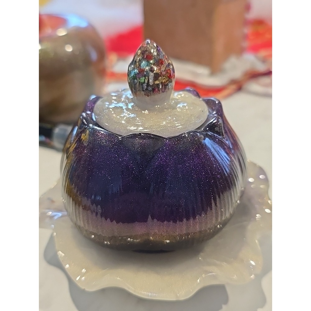 Handmade Resin Decorative Jar Trinkets‎ Keys Jewelry  638